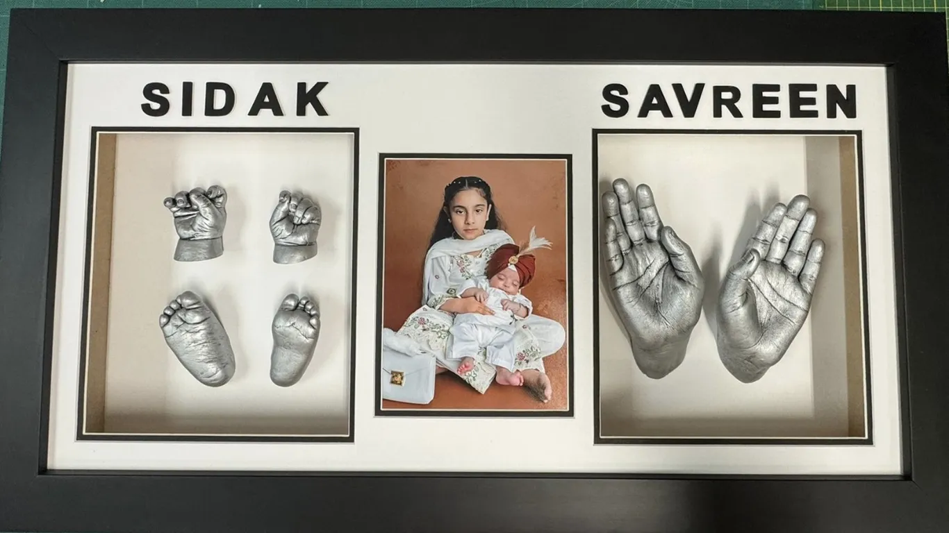 Baby hand and feet casting in Melbourne