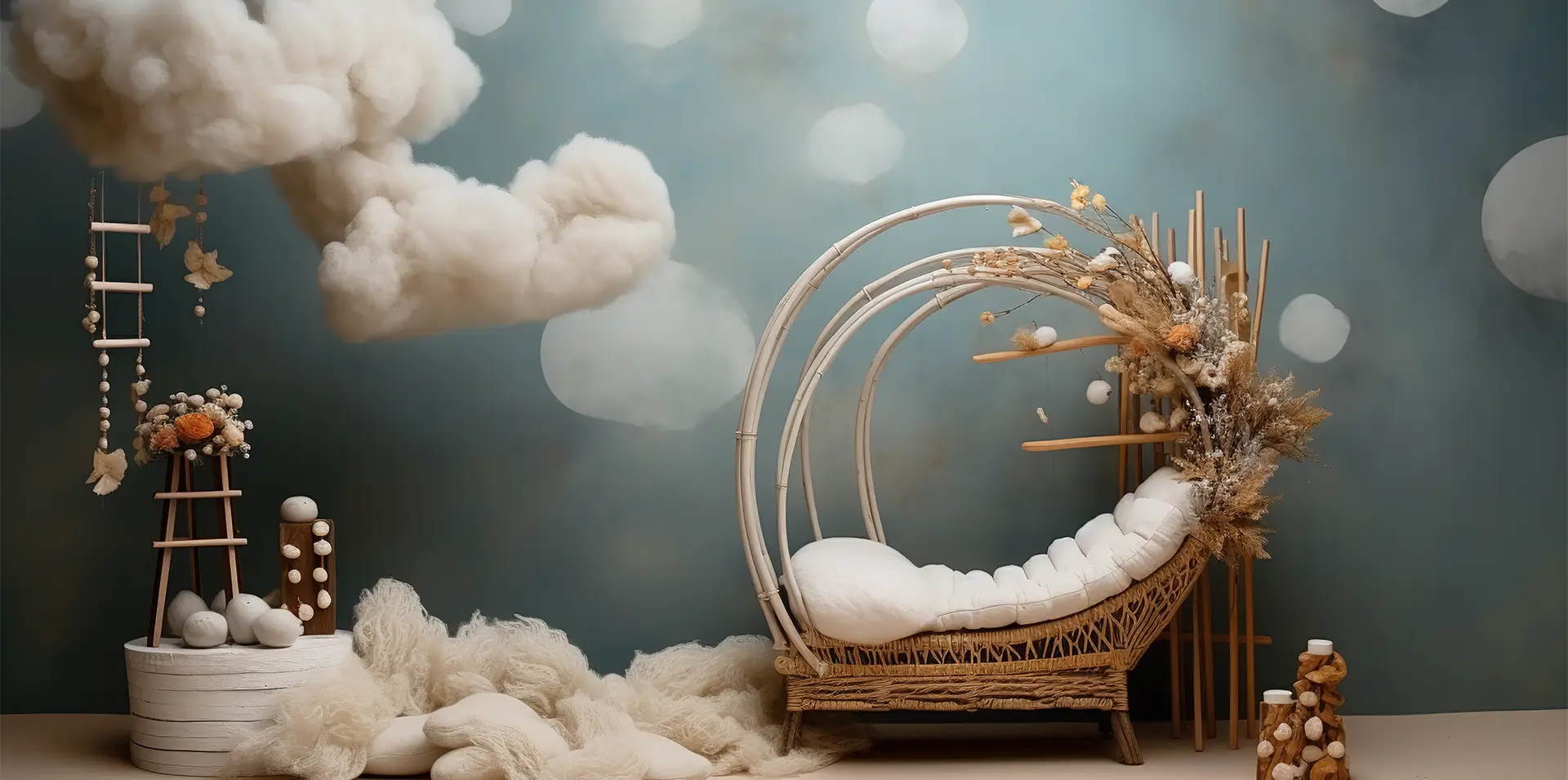 Newborn photography background in Narre Warren studio